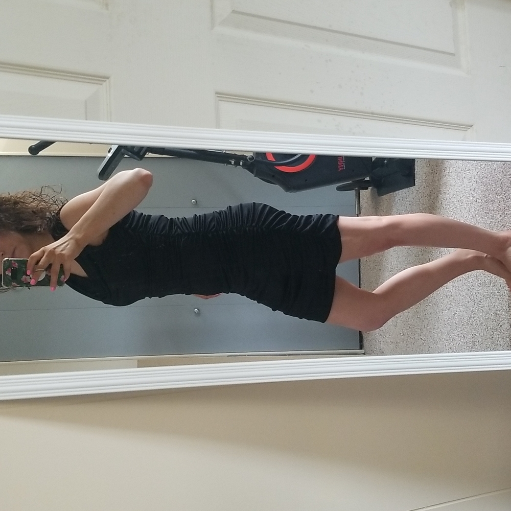EUC Express Sleeveless Black Dress